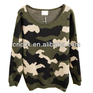 12STC0723 Camouflage Womens Armee Uniform Pullover